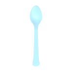 Spoons Plastic Clear Sky 24 Pieces
