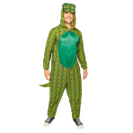 Adult Costume Crocodile Onesie Size Standard