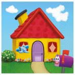 16 Napkins Blue's Clues 33 x 33 cm