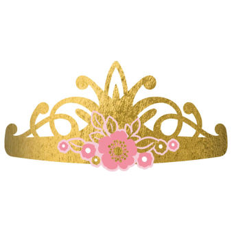 8 Tiaras Princess for a Day Paper 8 Tiaras Princess for a Day Paper