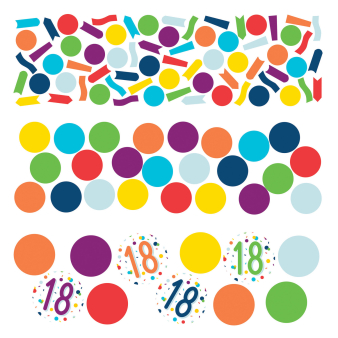 Confetti 18 Confetti Birthday Paper 34 g Confetti 18 Confetti Birthday Paper 34 g