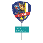 Mini Shape Paw Patrol Foil Balloon A30 Bulk 20 cm x 22 cm