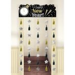 Door Curtain Happy New Year Plastic 195.5 x 99 cm