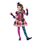 Child Costume Miss Hatter 5-6  Years