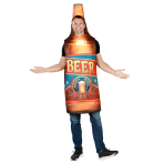 Adult Costume Beer Bottle Tabard Size M/L