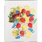 Confetti Cake Party Multicolour Foil 14 g