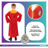Child Costume Gryffindor Quidd Robe Age 10-12 Years