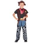 Child Costume Wild West Cowboy Age 12 - 14 Years