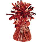 Balloon Weight Foil Red 170 g/6 oz