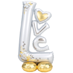 AirLoonz Wedding Love Foil Balloon P71 Packaged 73 cm x 147 cm
