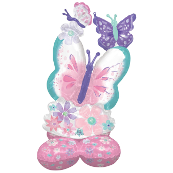 AirLoonz Flutters Butterfly Foil Balloon P71 Packaged 71 cm x 111 cm AirLoonz Flutters Butterfly Foil Balloon P71 Packaged 71 cm x 111 cm