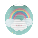 Lantern Rainbow & Cloud Paper 25 cm