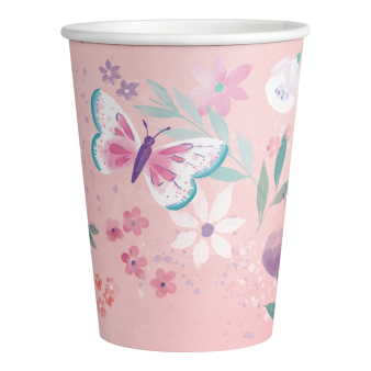 8 Cups Flutter Paper 250 ml