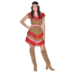 Womens Costume Native American lady Small