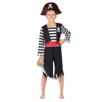 Child Costume Pirate Matey Age 4 - 6 Years