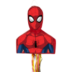Pull Pinata Spiderman Paper / Plastic 35.5 x 46 x 13.5 cm