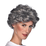 Costume Accessory Wig Grandma Irmgard One Size