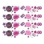 Confetti 60 Sparkling Celebration Pink Foil / Paper 34 g