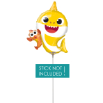 Mini Shape Baby Shark Foil Balloon A30 Bulk