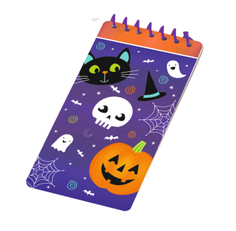 4 Spooky Notebook 5 cm x 10 cm 4 Spooky Notebook 5 cm x 10 cm