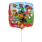 9" Mini Paw Patrol Foil Balloon A20 airfilled 9"/23 cm