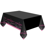 Tischdecke Starlight Birthday Pink Papier 120 x 180 cm