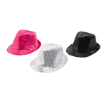 Hat Sequins Assorted Fabric / Plastic One Size