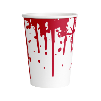 8 Cups Paper Bloody Good Time Paper 250 ml 8 Cups Paper Bloody Good Time Paper 250 ml