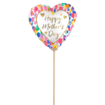 Mini Shape Satin HMD Colorful Watercolor Foil Balloon A20 Airfilled 10 cm