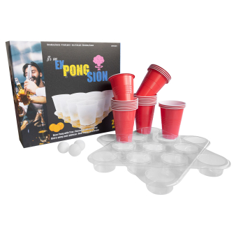 Drinking Game Beer Pong 27 Pieces Plastic Drinking Game Beer Pong 27 Pieces Plastic