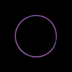 Glow Necklace Pink Plastic 56 cm