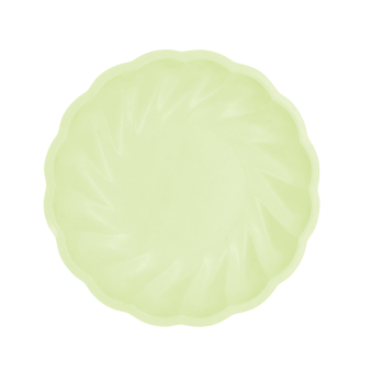 6 plates round Vert Decor, 22,9cm, green 6 plates round Vert Decor, 22,9cm, green