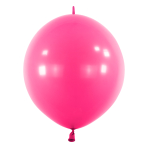 50 Latex Balloons Decorator Fashion E-Link Hot Pink 30 cm / 12"
