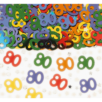 Confetti 80 Multicolour Foil 14 g Confetti 80 Multicolour Foil 14 g