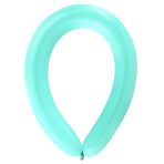 50 Latex Balloons Decorator Modelling Fashion E360 Robin's Egg Blue 114 cm / 45"