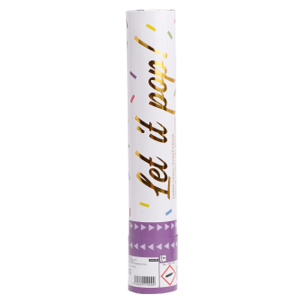 Confetti Cannon Multicolor Rectangular Foil 28 cm Confetti Cannon Multicolor Rectangular Foil 28 cm