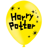 6 Latex Balloons Harry Potter 4 Sided Print 27.5 cm / 11"
