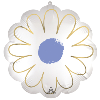 SuperShape Satin Purple Daisy Foil Balloon P35 Packaged 53 cm SuperShape Satin Purple Daisy Foil Balloon P35 Packaged 53 cm
