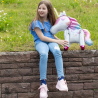 Multi Enchanted Unicorn Foil Balloon P45 Packaged 55 cm x 63 cm