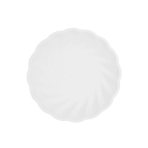 6 Plates Vert Decor Round White 18.8 cm