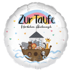 Standard - Zur Taufe - GER Foil Balloon RP40 Packaged 45 cm