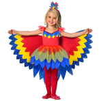 Child Costume Pretty Parrot Age 5 - 6 Years