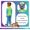 Child Costume Rocky Age 3-4 Years