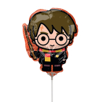 Mini Shape Harry Potter Foil Balloon A30 airfilled 17 cm x 13 cm