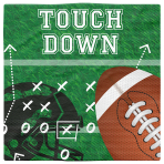 16 Napkins Touch Down Party! 33 x 33 cm