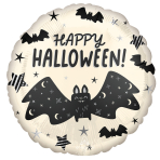 Standard Halloween Satin Bat Attack Satin XL Foil Balloon S40 packaged 43cm