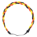 Hairband Braided All Over Germany Plastic 55 cm x 1,5 cm