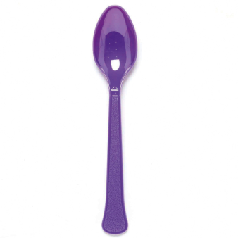 Spoons Plastic Grape 24 Pieces Spoons Plastic Grape 24 Pieces