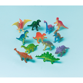 12 Dinosaurs 5.8 cm