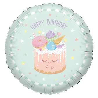 Standard Crazy Cake Foil Balloon S40 Packaged 43 cm Standard Crazy Cake Foil Balloon S40 Packaged 43 cm